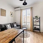 Apartament Comedie St-roch - T2 - Hypercentre Gare - Clim & Netflix *
