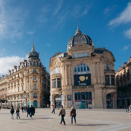 Comédie St-roch - T2 - Hypercentre Gare - Clim&netflix Apartamento Montpellier