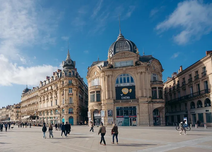 Comedie St-roch - T2 - Hypercentre Gare - Clim & Netflix Apartment Montpellier